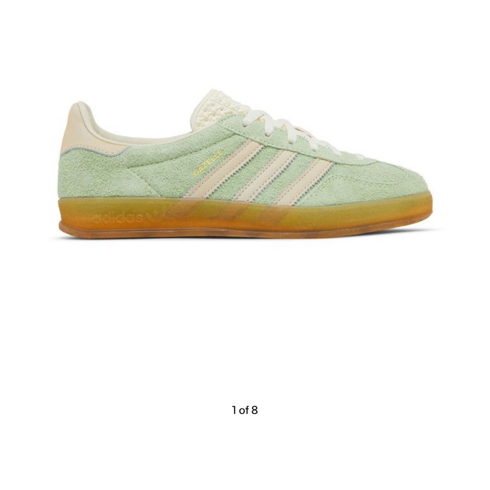 Adidas Green Suede Sneakers